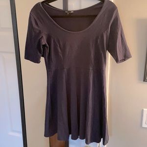 H&M Navy Quarter Sleeve Dress